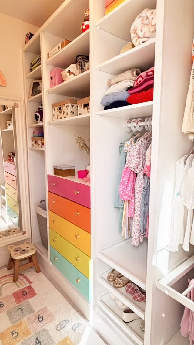 Rainbow Dream Closet — after